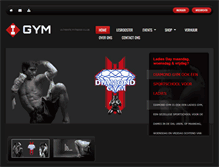Tablet Screenshot of diamondgym.nl
